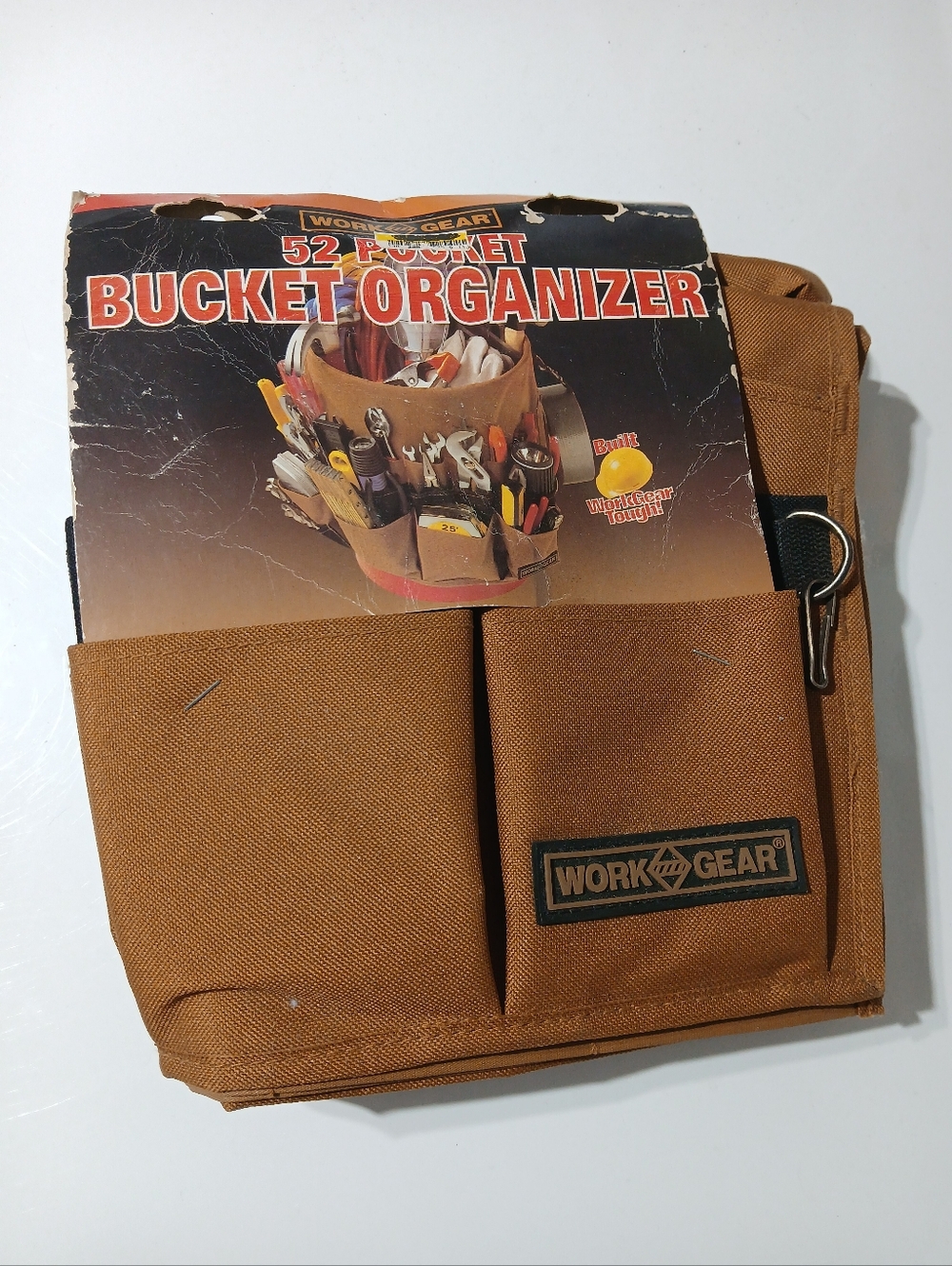 New Work Gear 52 Pocket Canvas Bucket Organizer Tool Storage